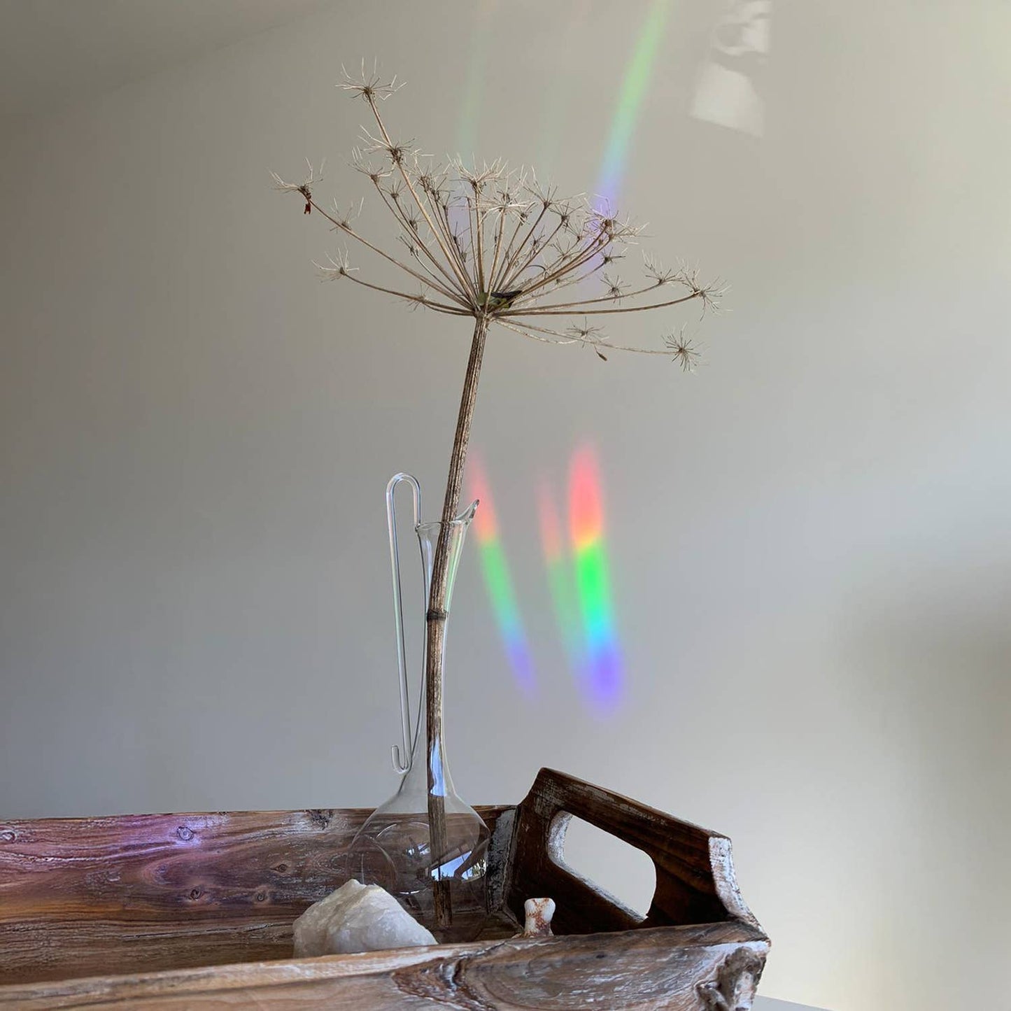 Regenboogmaker Sticker – Vrolijke wolk 🌈