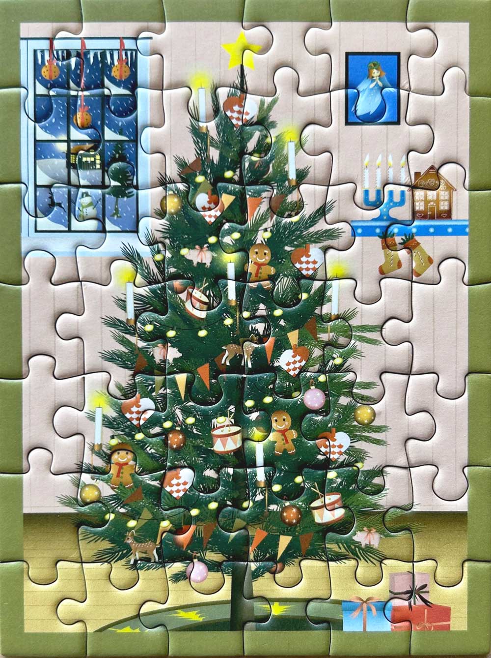 KERSTBOOM - minipuzzel