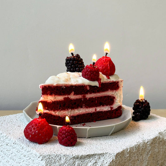 Candleberries – Set van 14 verjaardagskaarsjes