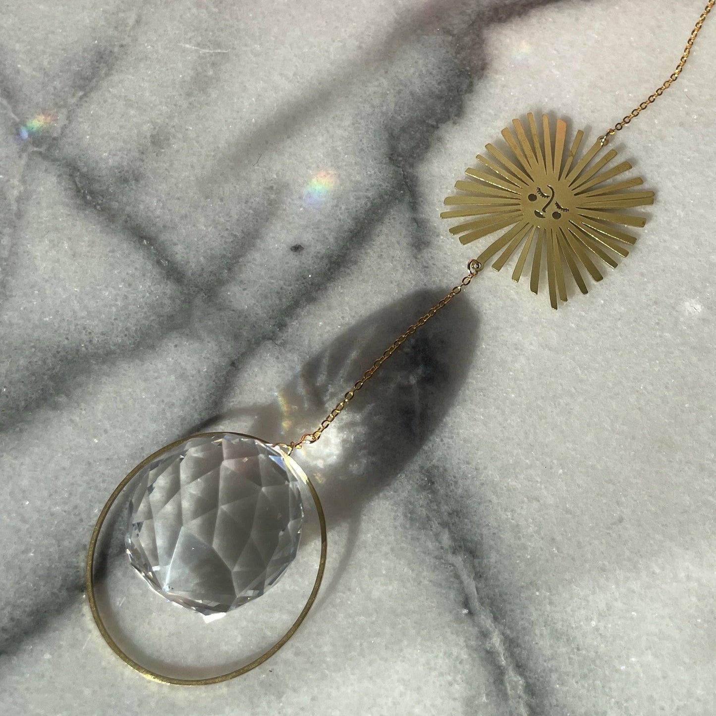 Suncatcher zon / lichtvanger / raamkristal / prisma