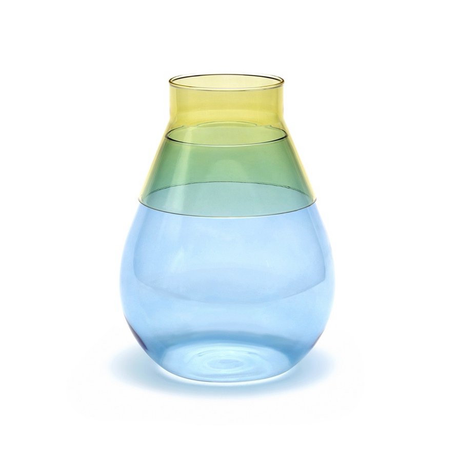 Vaas Twotone - blauw geel