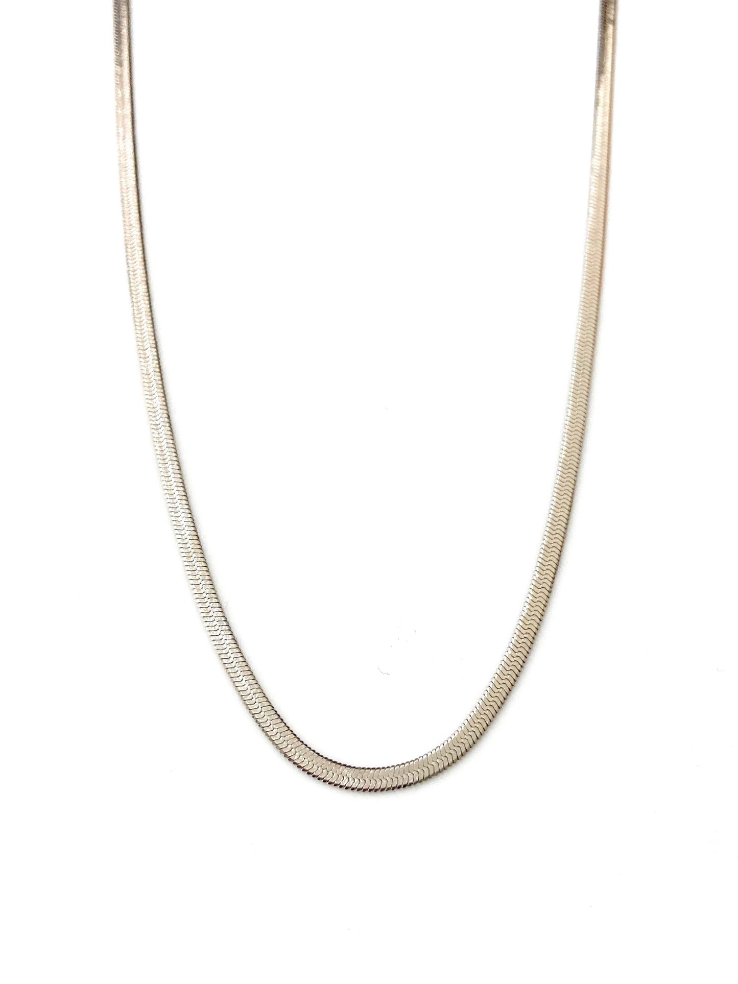 Italiaanse Snake Ketting - Stainless Steel