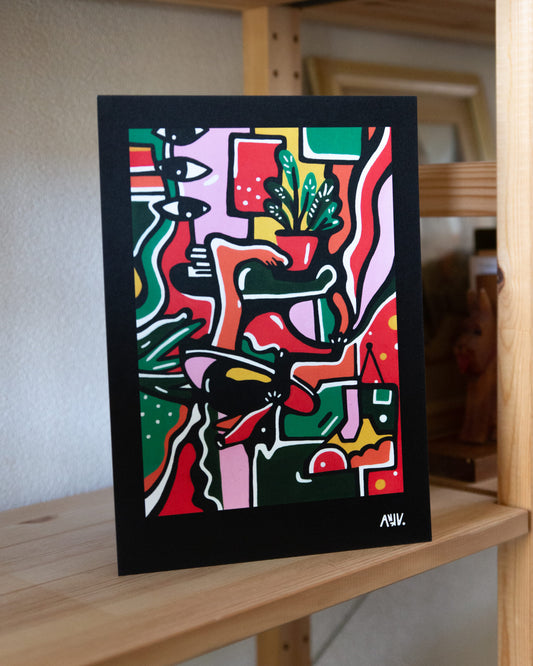 Print A4 Op de kop - Anka Pelgrom
